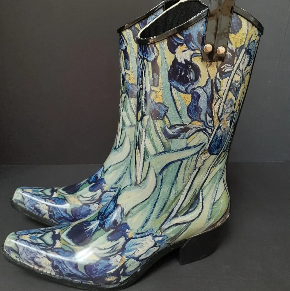 Nomad Yippy Rainboots Monet Sz 7